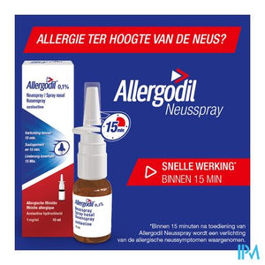 Allergodil Spray Nasal Fl 10ml