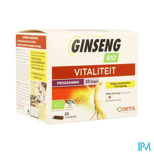 Ortis Ginseng Bio 20x15ml