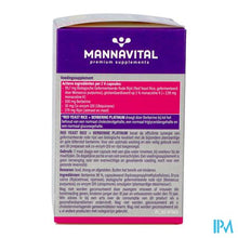 Load image into Gallery viewer, Mannavital Red Yeast Rice+berberine Plat.v-caps 60
