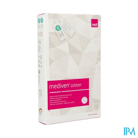 Mediven Cotton Ccl2 Ad g.t. Zwart M2