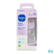 Load image into Gallery viewer, Mam Zuigfles Easy Start A/colic Matt Lila 160ml
