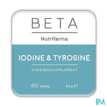 Afbeelding in Gallery-weergave laden, Beta Iodine & Tyrosine V-caps 60
