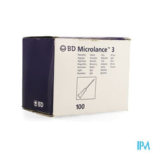 Afbeelding in Gallery-weergave laden, Microlance 3 Naald 22g 1 0,7mm 25mm 100 Zwart
