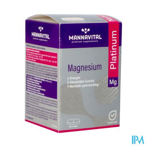 Mannavital Magnesium Platinum Nf Tabl 90