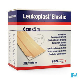 Leukoplast Elastic 5mx6cm 1