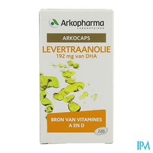 Afbeelding in Gallery-weergave laden, Arkocaps Levertraanolie Caps 220 Arkopharma
