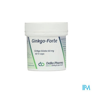 Ginkgo Forte Caps 60x60mg Deba