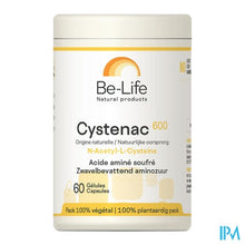 Afbeelding in Gallery-weergave laden, Cystenac 600 Be Life Gel 60x600mg
