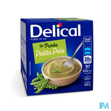 Load image into Gallery viewer, Delical Puree Hphc Doperwten 4x200g
