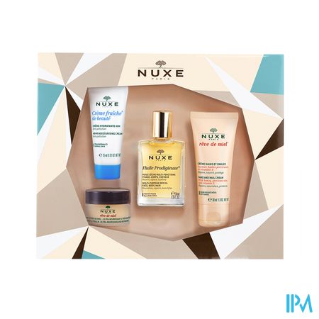 Nuxe Koffertje Kerst Best Seller 4 Prod