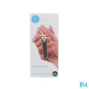 Nagelknipper Manicure Met Vijl Verguld (azie)