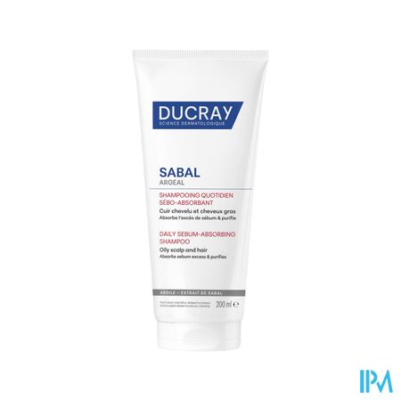 Ducray Sabal Argeal Dag. Sh Talgabsorberende 200ml
