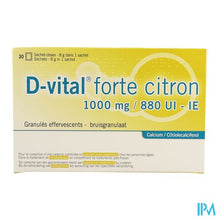 Charger l'image dans la galerie, D-vital Forte Citroen 1000mg/880ie Bruis Zakjes 30

