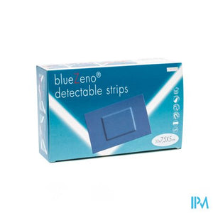 Bluezeno Detectable Strip Blue 7,5x5cm 50