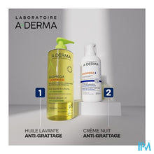 Afbeelding in Gallery-weergave laden, Aderma Exomega Control Herst. Emol. Nacht Cr 400ml
