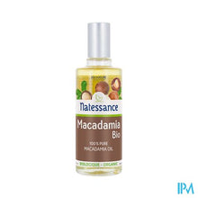 Charger l'image dans la galerie, Natessance 100% Pure Bio Macadamiaolie 50ml
