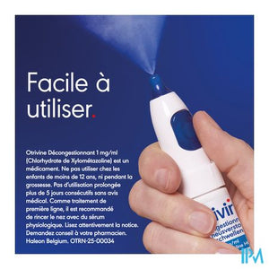 Otrivine Neusverstopping 1mg/ml Neusspray 10ml