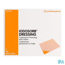 Afbeelding in Gallery-weergave laden, Iodosorb Dressing 17g 8x10cm 2 66001293
