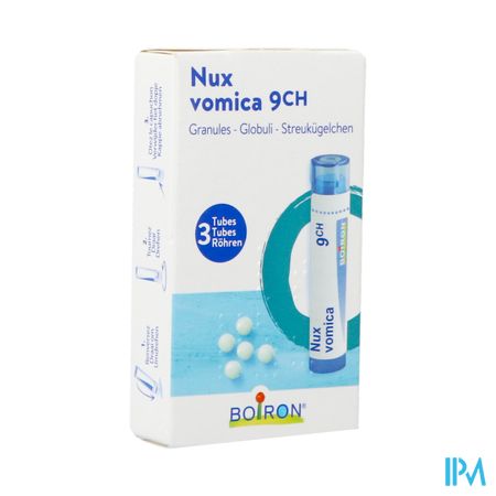 Nux Vomica 9ch Homeopack Gr 3x4g Boiron