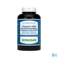Vitamine C-1000 Ascorbatencomplex Tabl 180 Bonusan