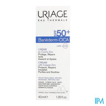 Afbeelding in Gallery-weergave laden, Uriage Bariederm Cica Creme Ip50+ 40ml

