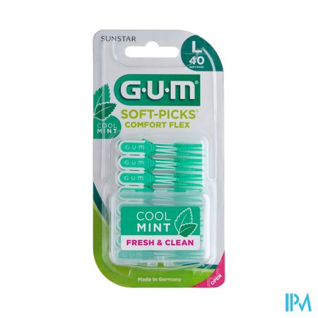 Gum Softpicks Comfort Flex Mint l 40