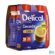 Delical Geconcentr. Koffie 4x200ml
