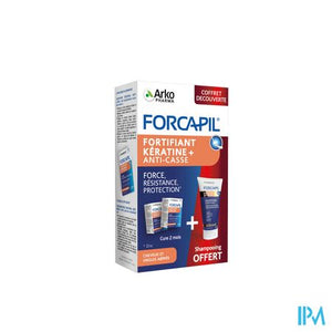 Forcapil Ontdekkingspack Caps 2x60+sh 200ml Grat.