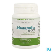 Charger l'image dans la galerie, Ashwagandha 600mg V-caps 60 Pharmanutrics
