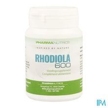 Load image into Gallery viewer, Rhodiola 600mg V-caps 60 Pharmanutrics
