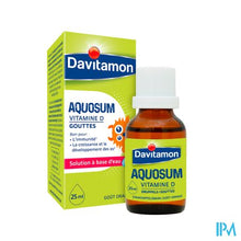 Afbeelding in Gallery-weergave laden, Davitamon Vitamin D Aquosum Druppels 25ml
