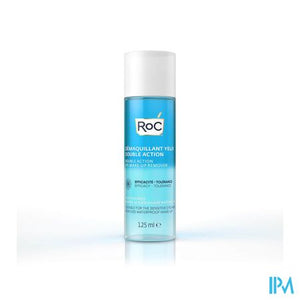 Roc Double Action Eye Make-up Remover Fl 125ml