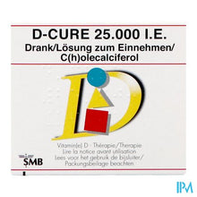 Afbeelding in Gallery-weergave laden, D-cure 25 000 I.E. - 12 Drinkbare Ampoules
