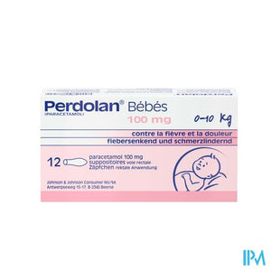 Perdolan Supp Baby 12x100mg