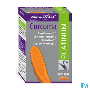 Mannavital Curcuma Platinum V-caps 60