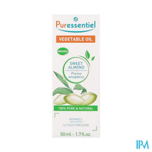 Charger l'image dans la galerie, Puressentiel Plantaardige Olie Bio Z. Amandel 50ml
