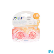 Afbeelding in Gallery-weergave laden, Philips Avent Fopspeen Transparant Silicone +6m 2 SCF170/22

