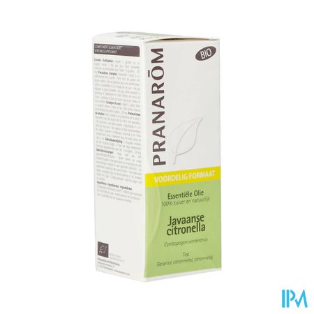 Pranarom Eo Javaanse Citronella Bovengr.30ml