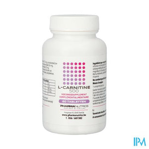 l Carnitine 500 Comp 60 Pharmanutrics