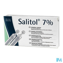 Afbeelding in Gallery-weergave laden, Salitol 7% Steriel Amp 60x4ml
