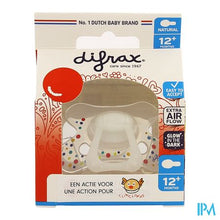 Load image into Gallery viewer, Difrax Fopspeen Natural 12m+ Cliniclowns
