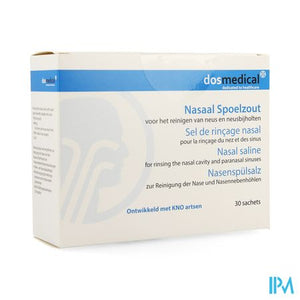 Dos Medical Nasaal Spoelzout Zakje 30x2,5g