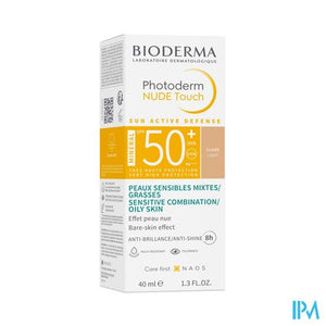 Bioderma Photoderm Nude Spf50+ Claire 40ml