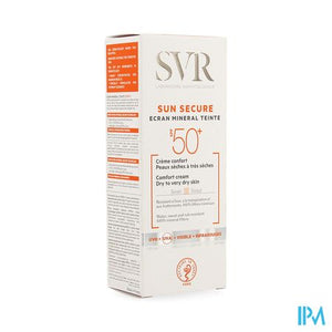 Svr Sun Secure Gekleur.miner.droge Huid Sp50+ 60ml