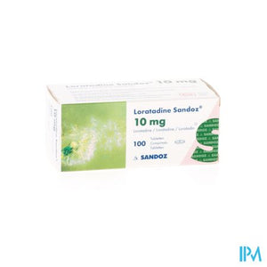 Loratadine Sandoz Comp 100 X 10mg