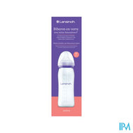 Lansinoh Zuigfles Glas + Speen 240ml 4