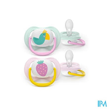 Afbeelding in Gallery-weergave laden, Philips Avent Fopspeen +0m Air Collection Girl 2
