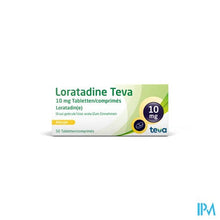 Load image into Gallery viewer, Loratadine Teva 10mg Tabl 30
