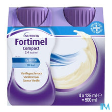 Afbeelding in Gallery-weergave laden, Fortimel Compact 2.4kcal Vanille 4x125ml
