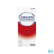 Corsodyl 2mg/ml Mondspoeling Oplossing 300ml